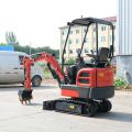 Construction 1,0 tonne excavatrice mini creuseur pas cher