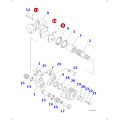 BRAKE PAD SET 421-43-05210/4214305210 is applicable to the utility vehicle GD825A-2