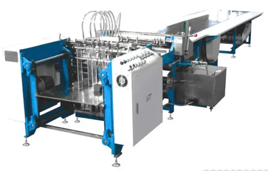 JY-650A Automatic  Paper Feeding and pasting machine