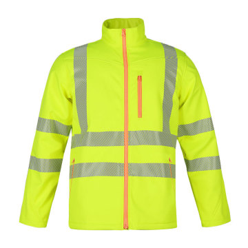 Customized Class 3 Hi Visibility Winter Bomber Jacket