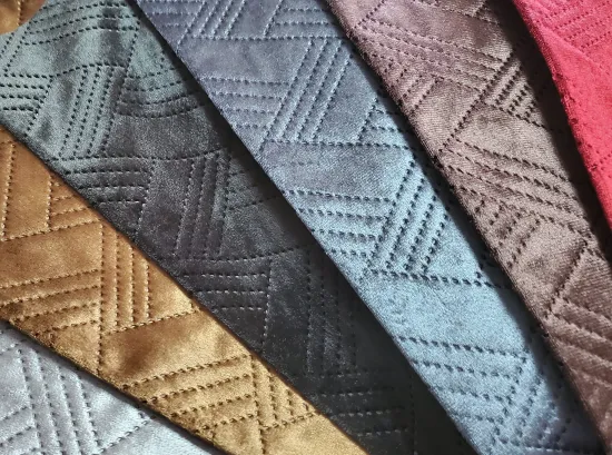 Luxury Dotted Holland Velvet Fabric
