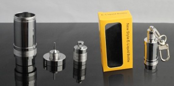 E Cigarette Empty Stainless Steel Bottle Metal Ecig E Liquid Bottle Needle Bottle