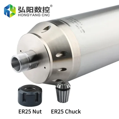 HYCNC Hongyang 5.5kw CNC Spindle for Metal and Wood Machining