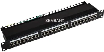 Cat5e Ftp Shielded 24 Ports Patch Panel 