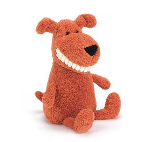 Brinquedo de sono infantil de cachorro de cachorro de desenho animado vermelho-laranja-vermelho-laranja