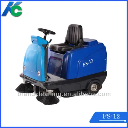 Industtry ride on floor sweepers