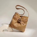 Genuine Leather French Style Delicate Lucky Bag Crossbody