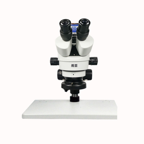 Lcd Digital Microscope mobile phone fix trinocular stereo microscope 4k cam Factory