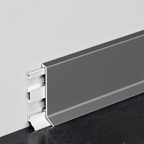 Безопасный и надежный алюминиевый плинтус