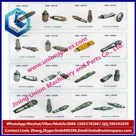 High quality excavator small hydraulic control safety valve YC85-5 rotary valve for YUCHAI