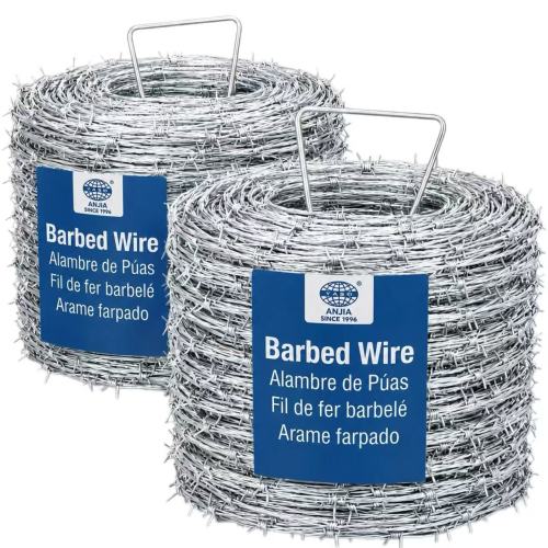 Feuerverzinkter Stacheldraht 1,6 mm x 400 m