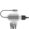 4 in 1 USB -Hub mit HDMI VGA