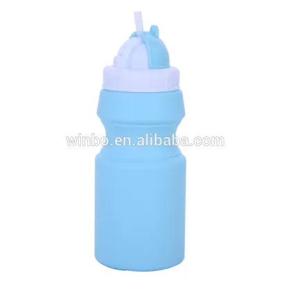 Bottle with soft surface