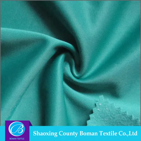Fabrics supplier China wholesale Fashion Plain tricot fabric for sports wear