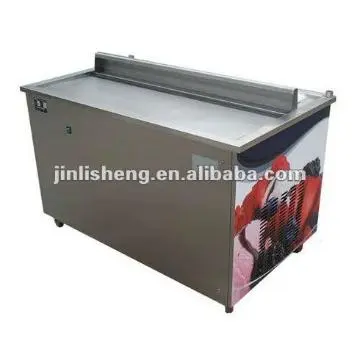 Stainless Steel Freezing Pan Fry Ice Cream Machine