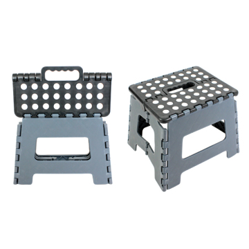 Anti-Slip TPR Strip Foot Plastic Foldable Step Stool