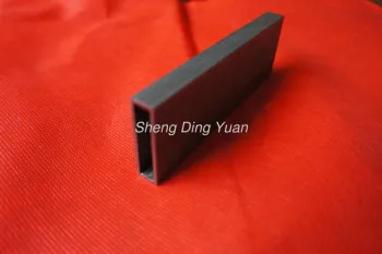 Black Rectangular Seamless Carbon Steel Tube Q345b For Textile Machinery