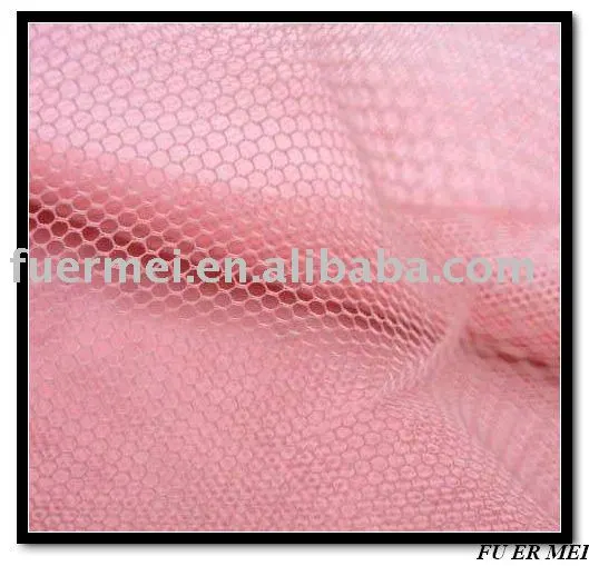 polyester fabric with pink color