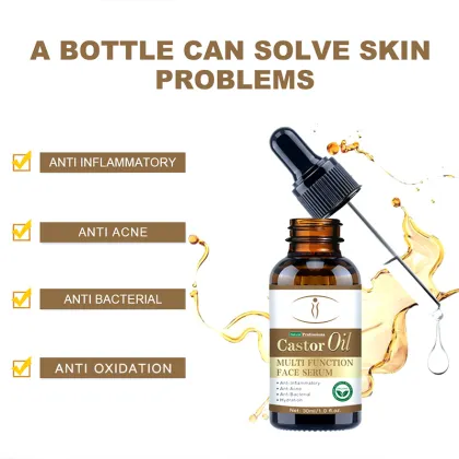 Luxury Castor Seed Essential Oil Facial Massage Essential Oil Soothing Facial Brightening And Firming Essential Oil 30g