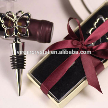 Elegant butterfly wine stopper for wedding decoration