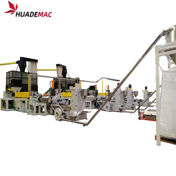 Waste plastic film granules making machine