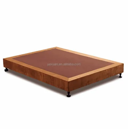 Plywood Queen Bed Frame for 4 Star Hotels