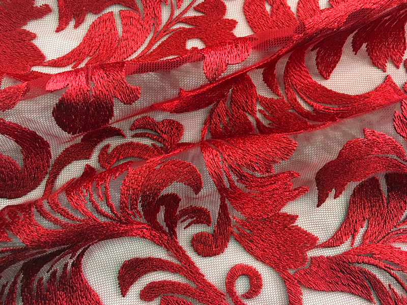 Garment Yarn Embroidery Fabric