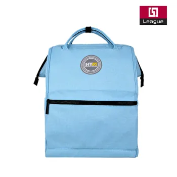 Splash-Proof Large Capacity Ergonomic Blue Backpack