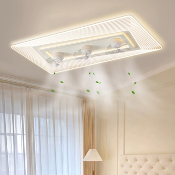 Modern Ceiling Fan with LED Light - Fandelier Ceiling Fan Light