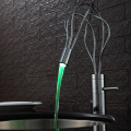 Models bird's nest brass light-emitting faucet