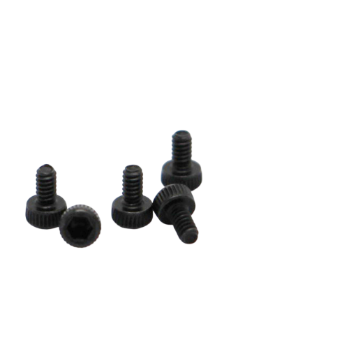 Cylindrical head hexagon socket M1.6 SCM435 black industrial anti-loosening nail