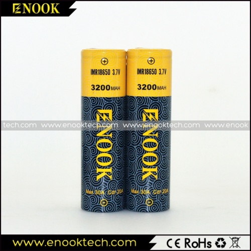 Enook 3200mah Li-ion Rechargeable Battery for Ecig