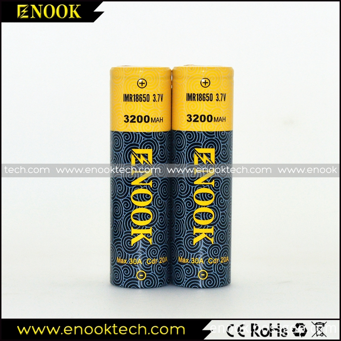 Enook 3200mah 18650 Rechargeable Battery for Mod