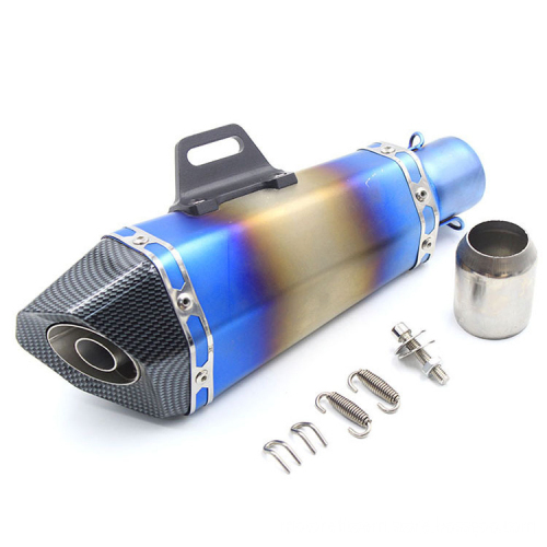 Universal Motorcycle Racing Muffler Pipe 370mm for 250-1000cc 150-650NK