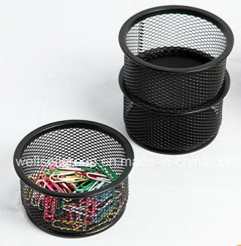 Fashion Desk Organizer Stackable Metal Wire Mesh Paperclips Holder