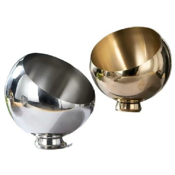 Elegant stainless steel ashtray