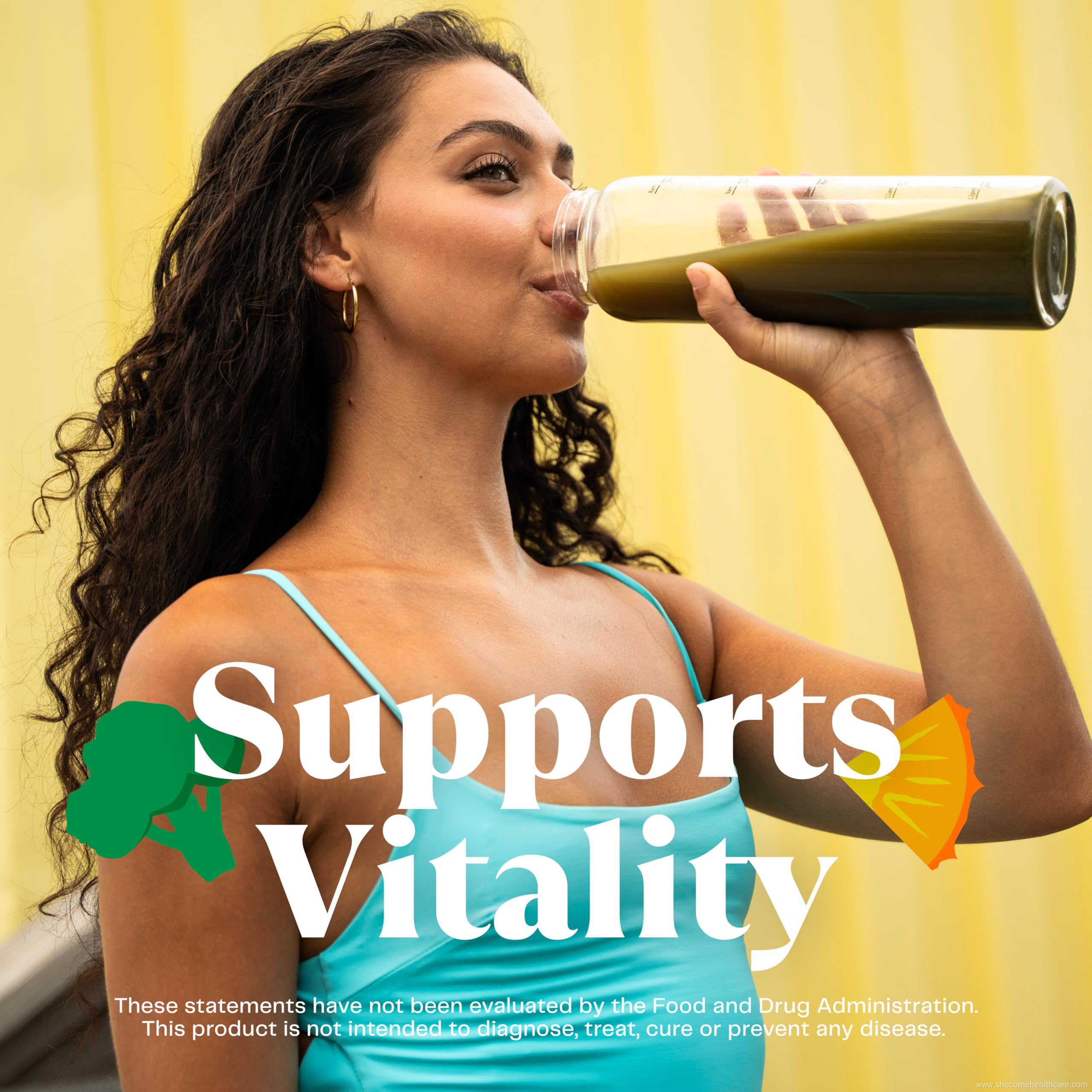 Greens Powder Mix for Energy with Organic Spirulina