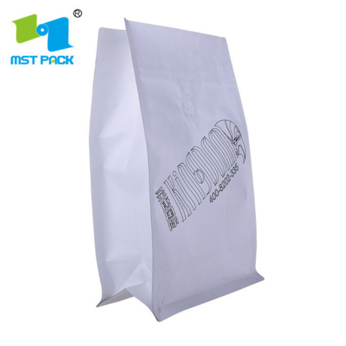 Green PE recyclable bags for candy/sugar