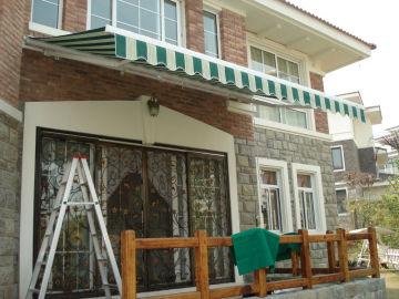 motorized high quality outdoor awning/blinds