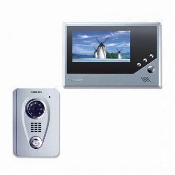 Villa Video Door Phone with 1/3-inch Sony CCD Camera and 7-inch TFT LCD Screen