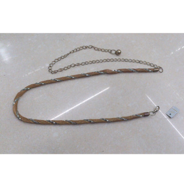 yiwu hot sale new design fashion women metal chain belt ladies chain metal belts