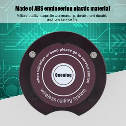 10pcs Wireless Calling Pagers System SU-668 Restaurant Pager Waiter Pager Call Customer Guest Paging Queuing System