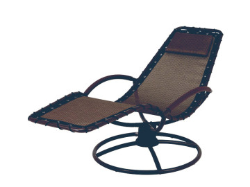 chaise pivotante en textilène