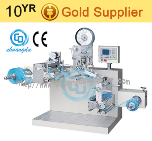 P:CD-100 Automatic Labeling and Rewinding Machine, automatic labeling machine,