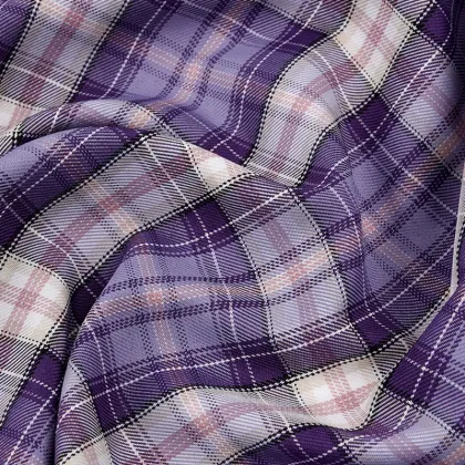 Wholesale JK Lattice Pleated Skirt - Spring/Summer College Uniform Plaid Fabric