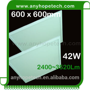 2x2 feet 42w cool white ultra thin led panel light