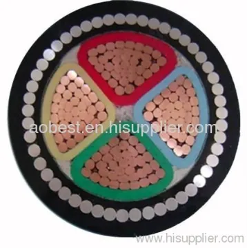 Overhead Xlpe Insulated Power Cable 0.6/1kv 