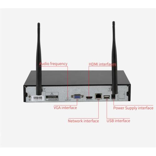8CH 1080P HD Video Surveillance Wifi NVR Kits