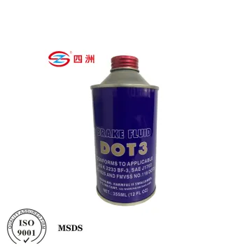 OEM Brake Fluid DOT3 MSDS SAE J1703 Sizhou Manufacturing