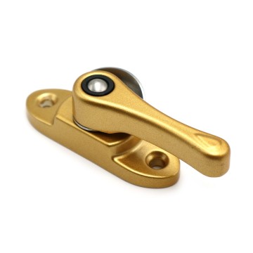 Golden Sliding Window Crescent Lock